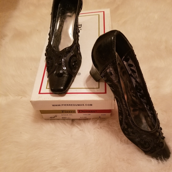 Pierre Dumas classy black pumps - Picture 3 of 5